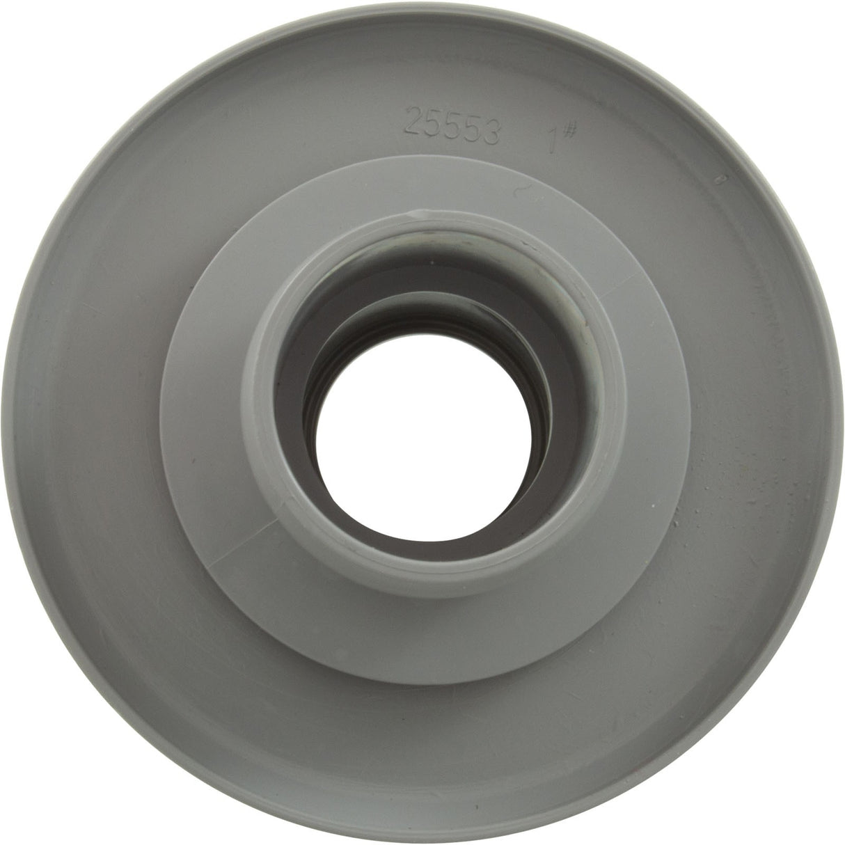 Dir Flow Outlet (1", 1/2" Ins, Flg) Gray : 25553-451-000