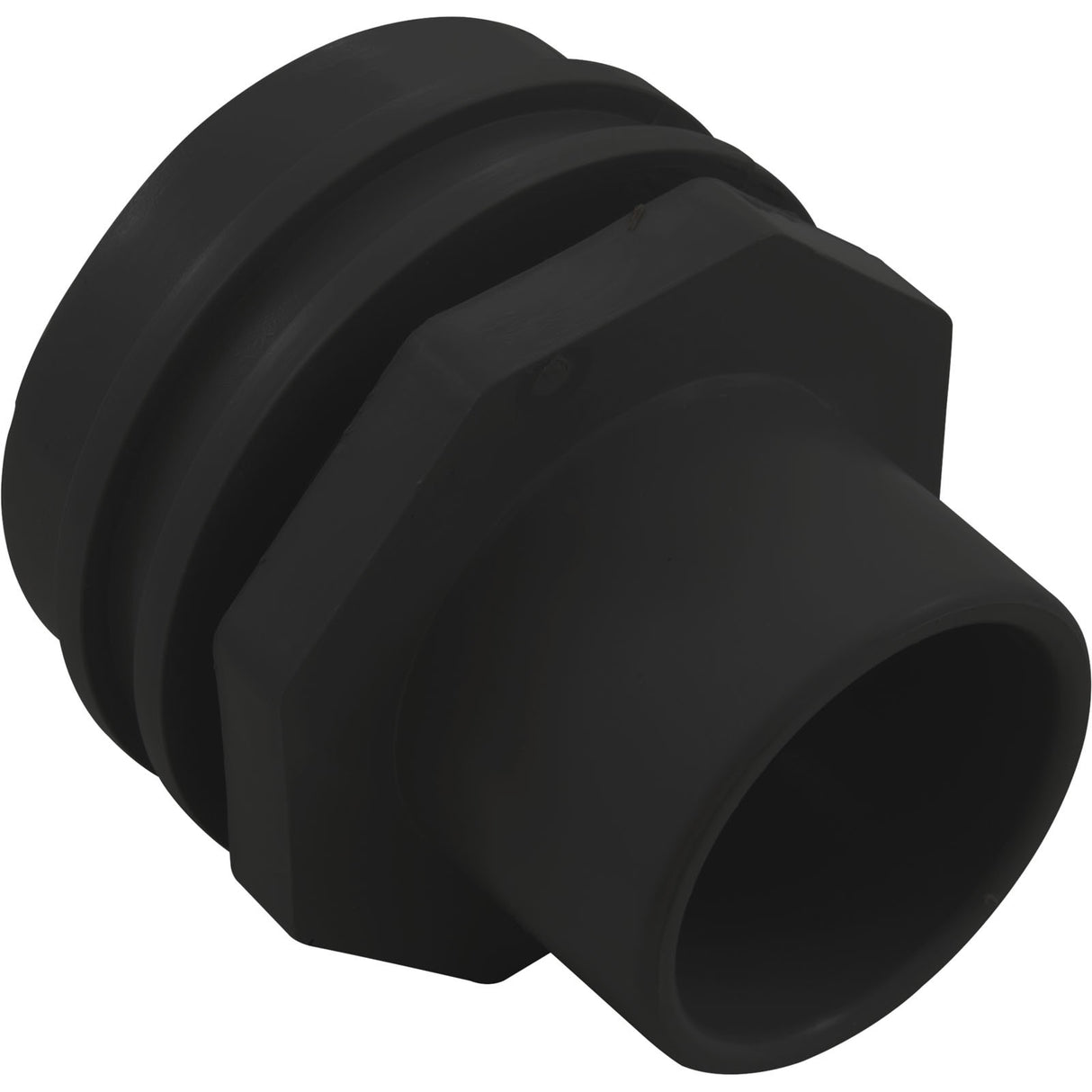 Flush Mount Return Fitting Black : 25555-004-000