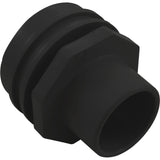 Flush Mount Return Fitting Black : 25555-004-000
