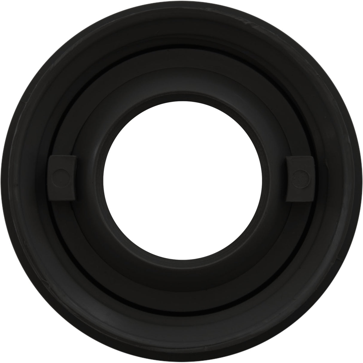 Flush Mount Return Fitting Black : 25555-004-000