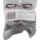 1-1/2In Slip Inlet W/Snap In (3/4In) Gray : 25609-301-000