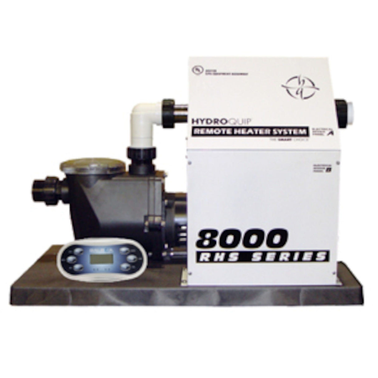 Outdoor ES, HydroQuip ES8850, BP2000, Less Gas/Remote Heater, Pump1- 2.5HP, Blower- 1.5HP w/50' Extension : ES8850-J