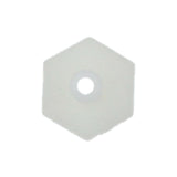 Fitting, Ozone, Barb, 1/4" Barb x 1/2" MPT, Plastic, White : N4MCB8