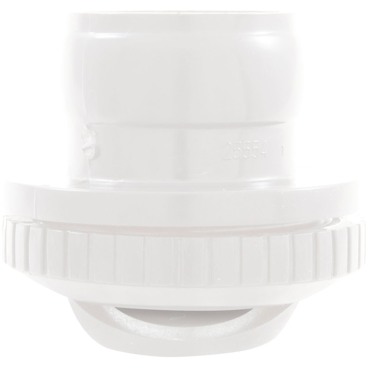 Wall Return Fitting, CMP Directional Flow, 1-1/2", Insider, Wht : 25554-000-000