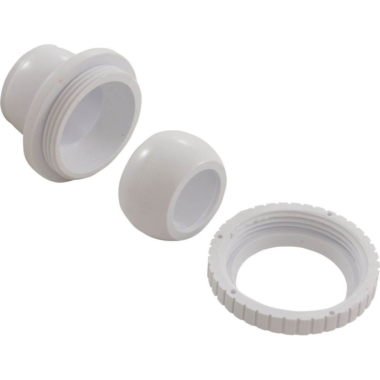 Wall Return Fitting, CMP Directional Flow, 1.5" Insider, Wht : 25554-400-000