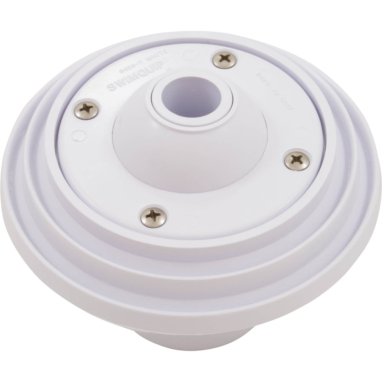 Wall Inlet Fitting, Pentair, 1-1/2" Insider, Gunite, White : 08429-0000