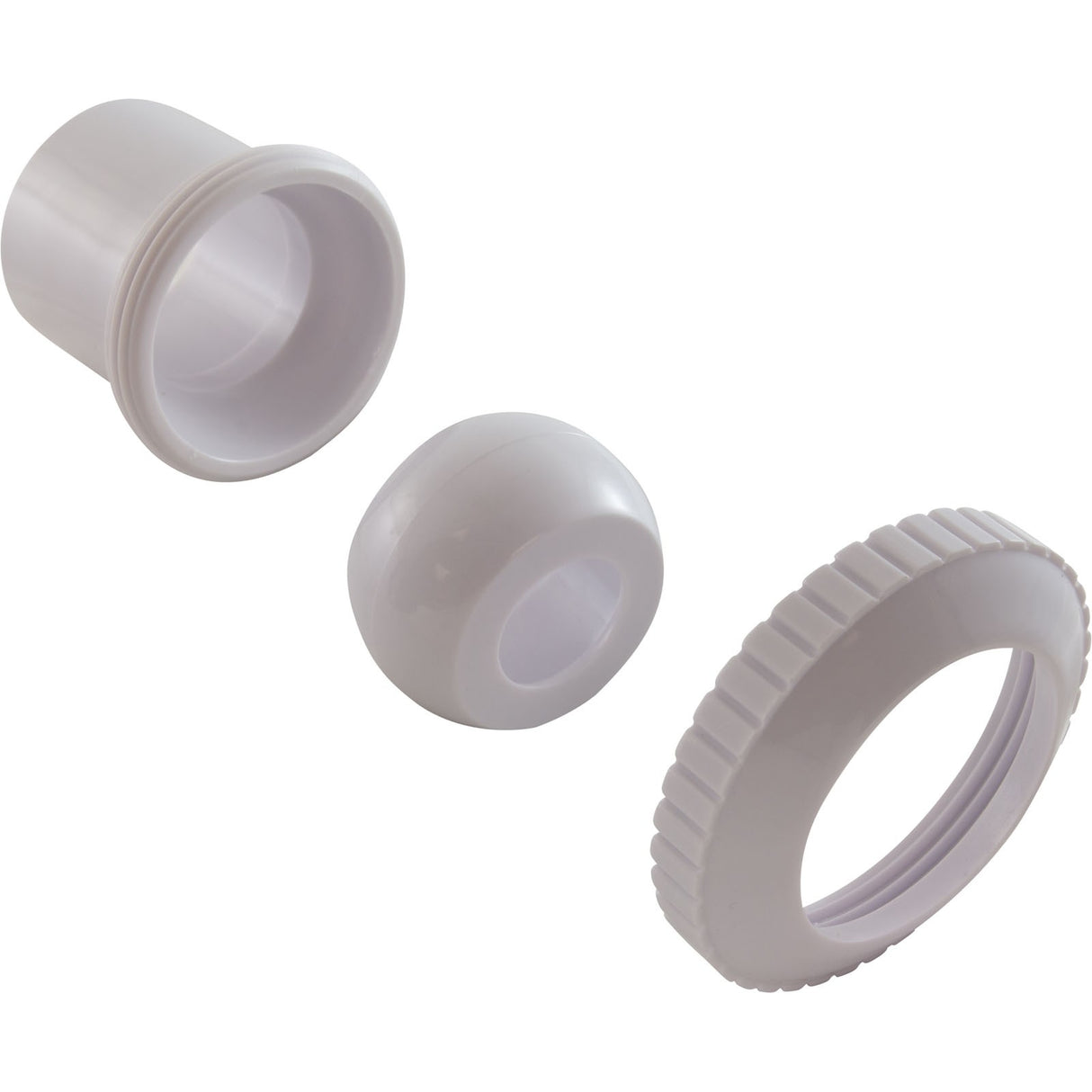 Insider Wall Fitting, Pentair, 1-1/2"s, 3/4" Orifice, White : 540042