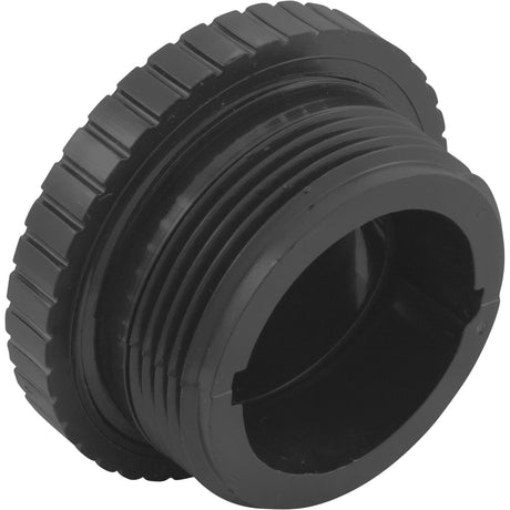 Inlet Fitting, Pentair, 1-1/2"mpt, Slotted Orifice, Dk Gray : 540002 - Pentair - 540002 - PartsForSpas.com