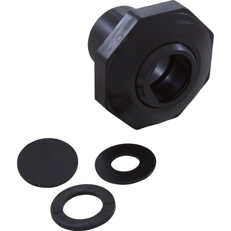 Inlet Fitting, Pentair, 1" Slip, Economy Insider, Black : 542001 - Pentair - 542001 - PartsForSpas.com