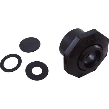Inlet Fitting, Pentair, 1-1/2" Slip, Economy Insider, Black : 542003 - Pentair - 542003 - PartsForSpas.com