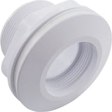 Wall Fitting, Vinyl Liner, Long Body, 1-1/2"s x 1-1/2"fpt, Wht : 542411