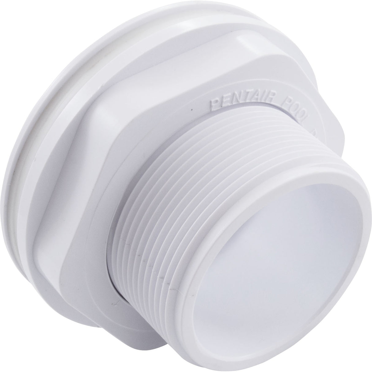 Wall Fitting, Vinyl Liner, Long Body, 1-1/2"s x 1-1/2"fpt, Wht : 542411