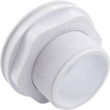 Wall Fitting, Vinyl Liner, Long Body, 1-1/2"s x 1-1/2"fpt, Wht : 542411