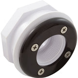 Wall Fitting, Vinyl Std Body, 1-1/2"mpt x 1-1/2"fpt, Black : 86205101