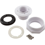 Wall Fitting, Vinyl Std Body, 1-1/2"mpt x 1-1/2"fpt, Black : 86205101