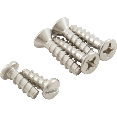 Screw Kit, Hayward, Inlet Fitting, Quantity 6 : SPX1411Z1A - Hayward - SPX1411Z1A - PartsForSpas.com