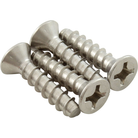 Screw Kit, Hayward, Inlet Fitting, Quantity 4 : SPX1039Z1A - Hayward - SPX1039Z1A - PartsForSpas.com