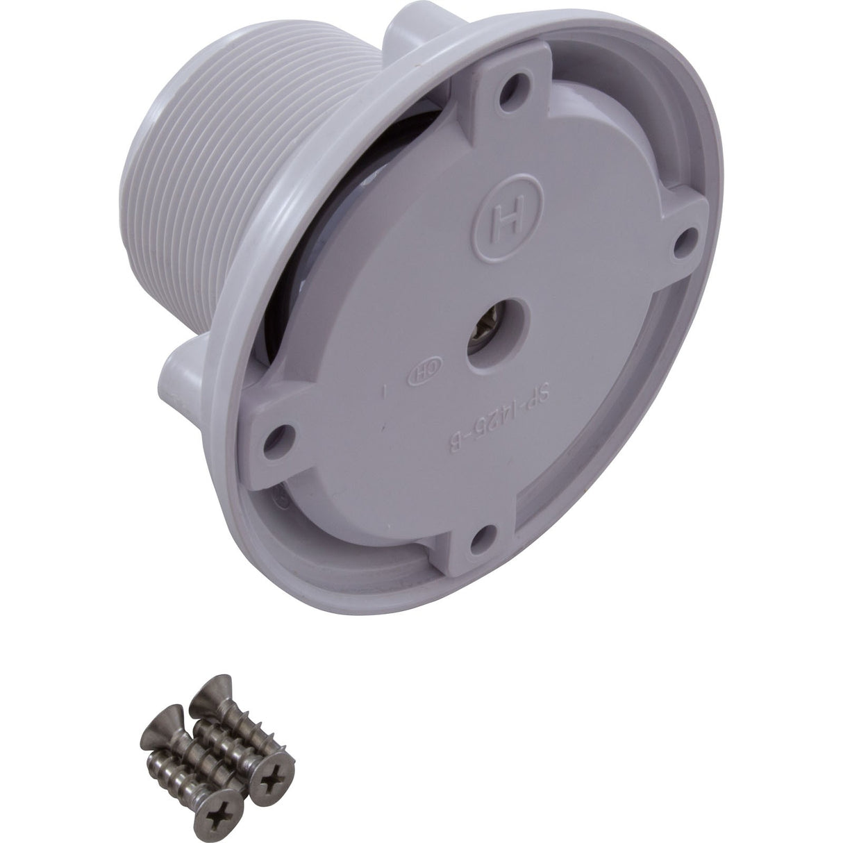 Floor Return, Hayward, Adjustable, 1-1/2"fpt, White : SP1425