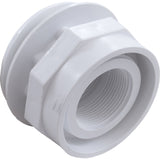 Wall Fitting, WW, Vinyl Liner, 3"hs, 1-1/2"fpt, 3-1/2"fd, Wht : 400-9160B