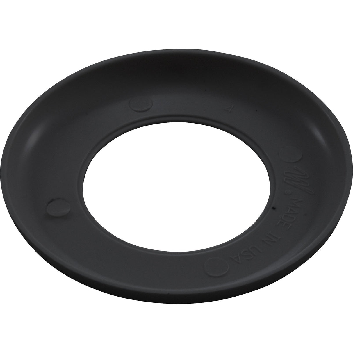 Escutcheon, Waterway, Vinyl Liner, Smooth, Black : 218-1441