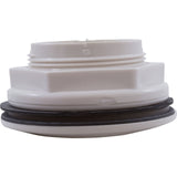Wall Fitting, WW, 2-3/8"hs, 1-1/2"fpt, 3-1/2"fd, White : 400-9170B