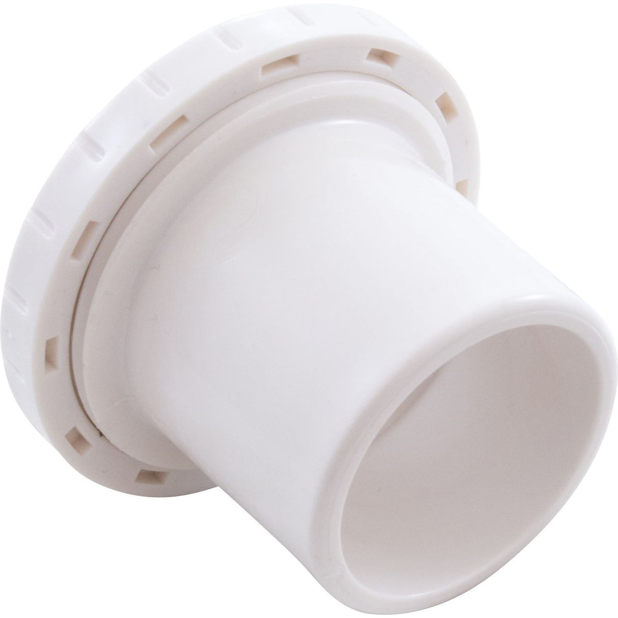 Eyeball Fitting, WW, 1-1/2"Insider, 2-3/8"fd, 1"Orifice, Wht : 400-1420EB