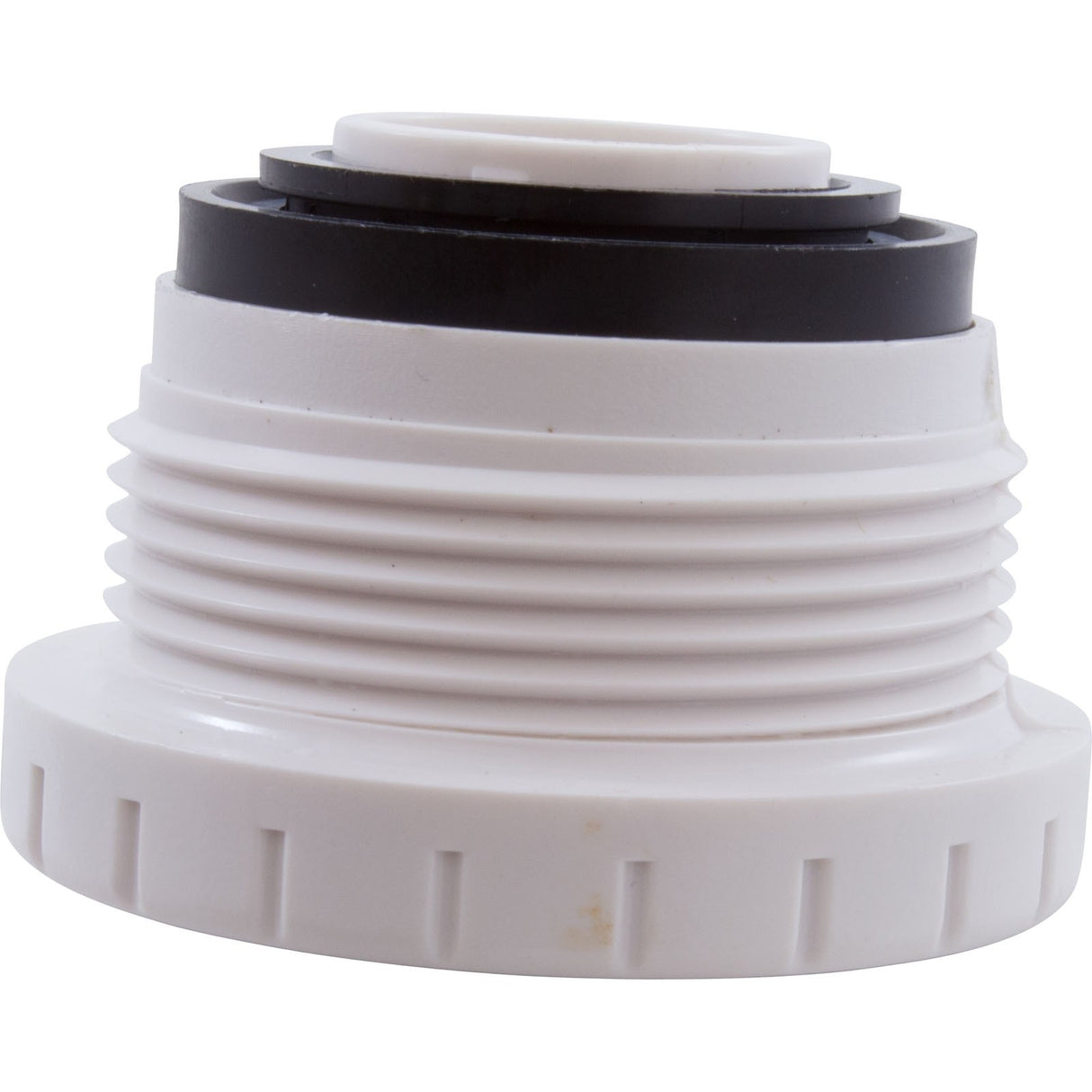Eyeball Fitting, WW, 1-1/2"mpt, 2-1/4"fd, Plstr, White : 212-9170