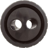 Eyeball Fitting, WW, 1-1/2"mpt, 2-1/4"fd, Plstr, Blk : 212-9171