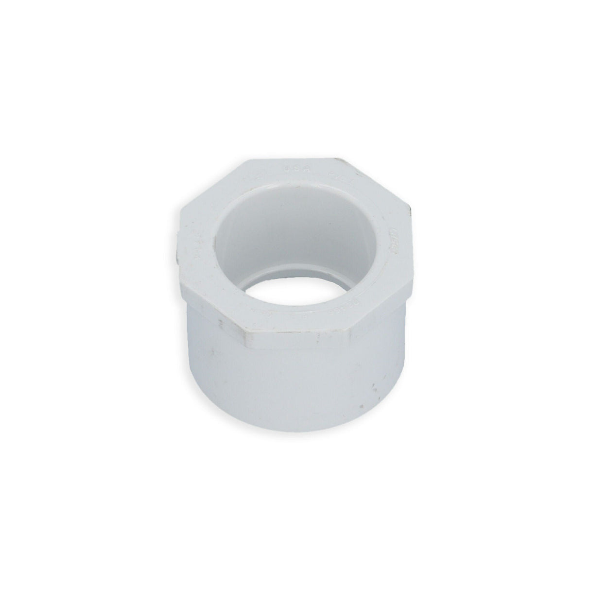 Fitting, PVC, Reducer Bushing, 2"Spg x 1-1/4"S : 437-250