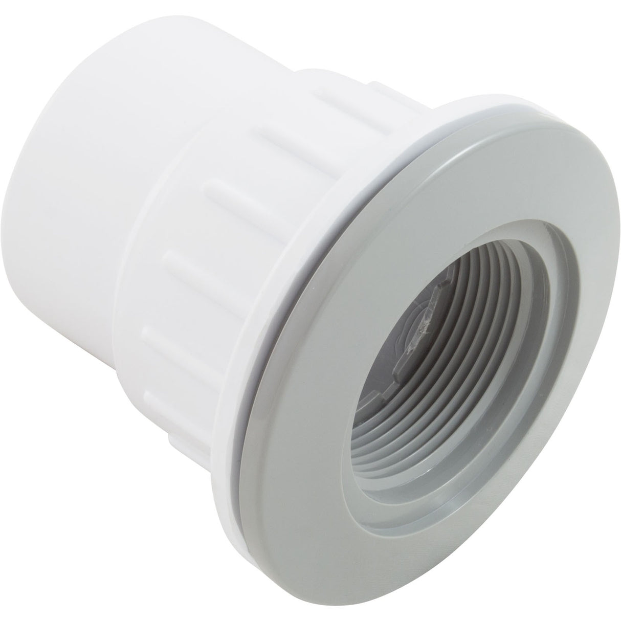 Wall Fitting, CMP FiberGlass, with Gasket, 1-1/2" Slip, Gray : 25523-501-100