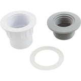 Wall Fitting, CMP FiberGlass, with Gasket, 1-1/2" Slip, Gray : 25523-501-100