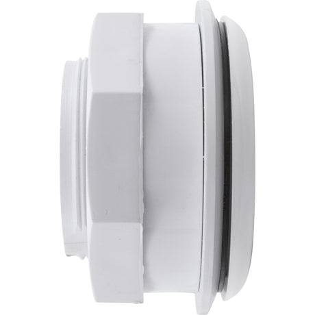 Wall Fitting, CMP, 3"hs, 1-1/2"mpt, 3-1/2"fd, w/Nut, White : 25522-000-000 - Custom Molded Products - 25522-000-000 - PartsForSpas.com