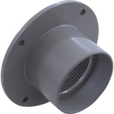 Wall Fitting, CMP, 1-1/2"fpt x 2" Insider, 3-1/2"fd, Gray : 25524-201-000