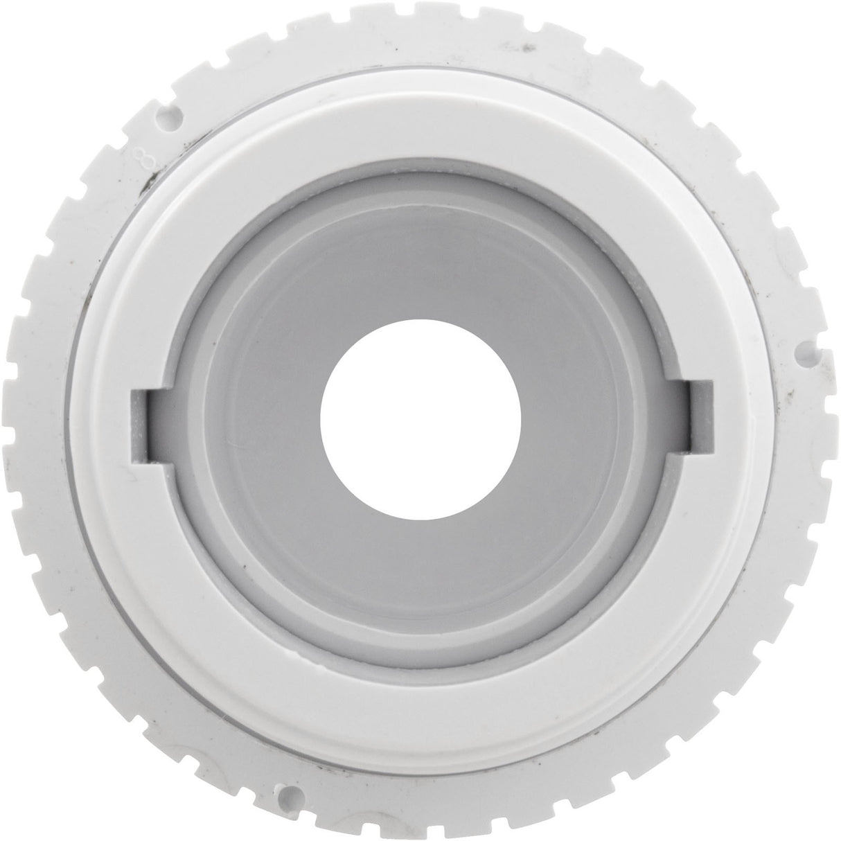 Eyeball Fitting, CMP, 1-1/2"mpt, 2-3/8"fd, 1/2"Orifice, Wht : 25552-200-000