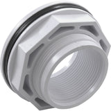 Wall Fitting, CMP, 2-3/8"hs, 1-1/2"fpt, 3-1/2"fd, w/Nut, Wht : 25550-000-000