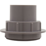 Return Fitting/Inlet, Zodiac ThreadCare, 1.5" and 1", Lt Gry : 3-3-115