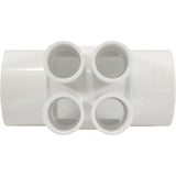 Manifold 2"S X 2"S X (4) 3/4"Slip Ports : 672-4210