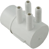 Manifold 1-1/2" S X Blind Hole (X4) 3/8" Smooth Barbs : 672-4610