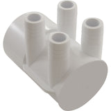Manifold, 3/4" Barb, 4 Port, Dead End, 2" Slip, SP : 672-7170