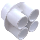 Manifold, 3/4" Slip, 4 Port, Transition, 1-1/2" Slip : 672-4670