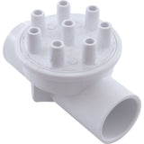 Manifold, 3/8"sb, 8 Port, Pancake, 1"s x 1"s : 672-5070