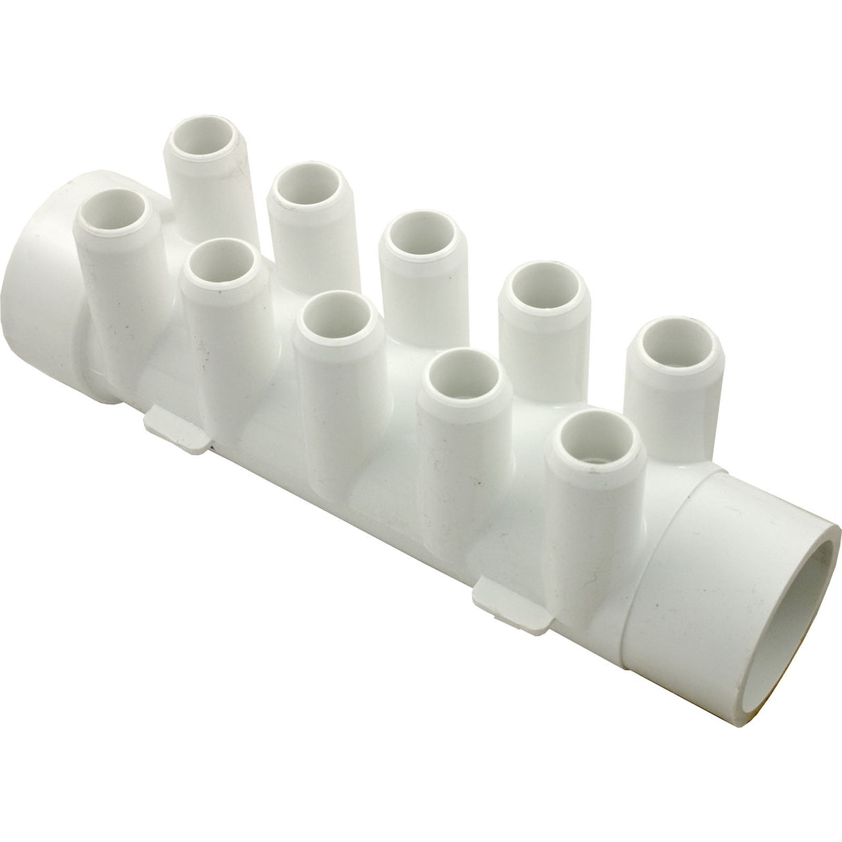 Manifold, 3/4"sb, 10 Port, Flow Thru, 1-1/2"s x 1-1/2"spg : 672-4680