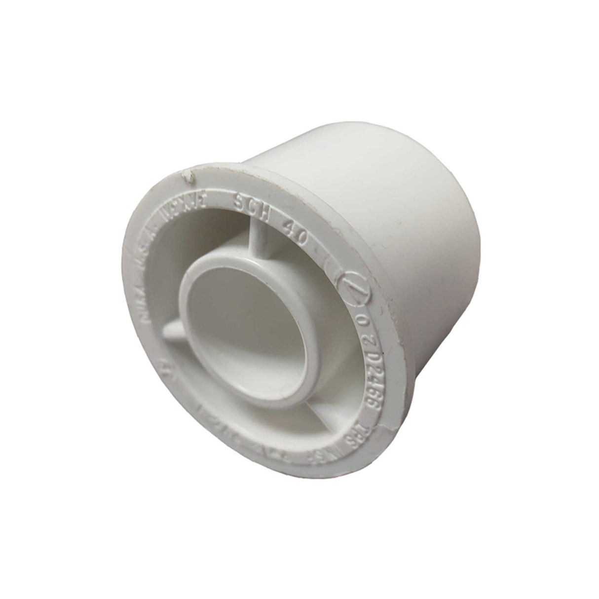 Fitting, Reducer Bushing, PVC, 1-1/2"Spigot x 1/2"Slip : 6540-225