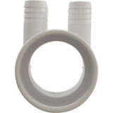 Manifold, 3/4" Barb, 4 Port, Flow Thru, 2" Slip x 2" Slip : 672-7110