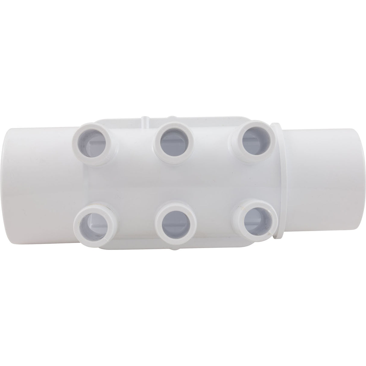 Manifold, 3/4"b, 6 Port, Flow Thru, 2"s x 2"spg, SP : 672-7150