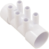 Manifold, CMP, 2"s x 2"s x (6) 3/4"b, Flow Thru : 21024-000-100