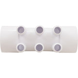 Manifold, CMP, 2"s x 2"s x (6) 3/4"b, Flow Thru : 21024-000-100