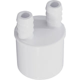 Barb Manifold, CMP, 1"Spigot x 3/8"Barb, 2 Port : 21033-000-000