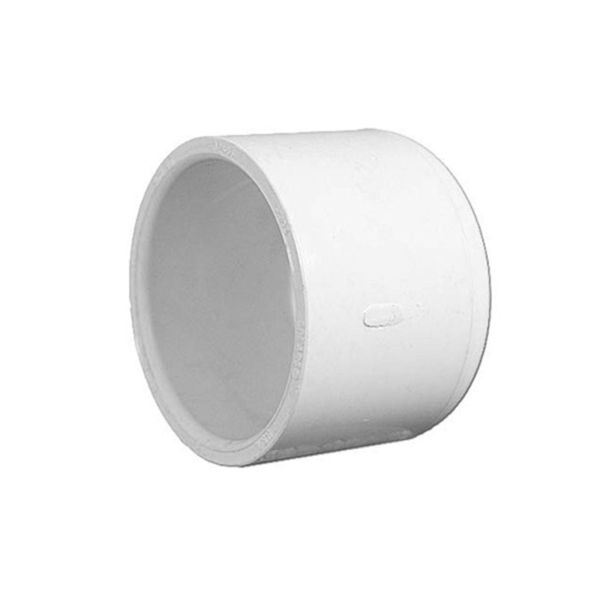 Fitting, PVC, End Cap, 1-1/2"S : 447-015