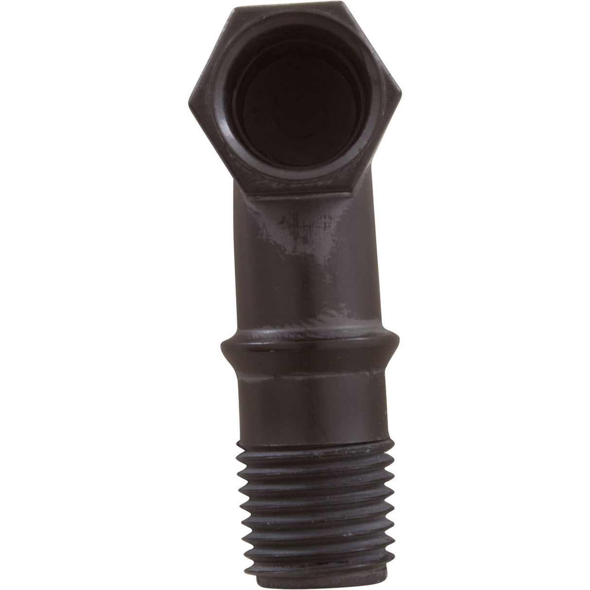 90 Elbow, Little Giant, Outlet, 1/4"fpt x 1/4"mpt, Black : 943470